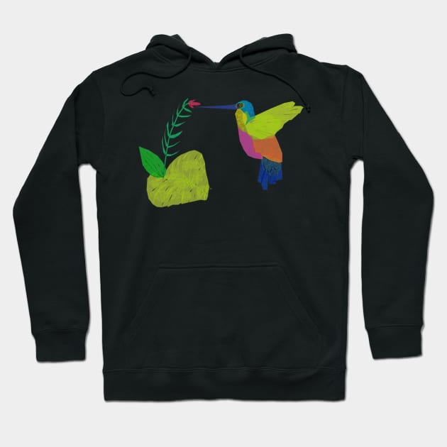 Hummingbird Hoodie by craftcartwright